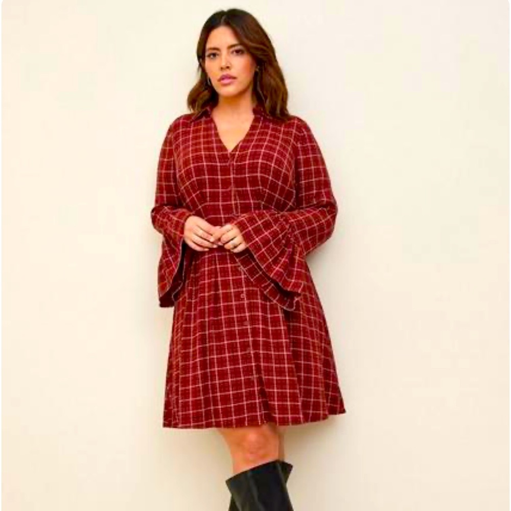 Mini Bell Sleeve Torrid Dress
